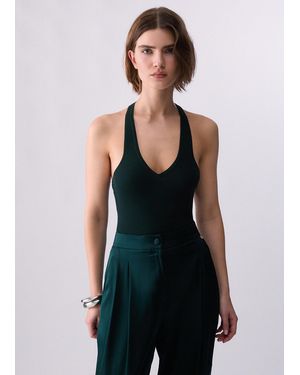 Liu Jo Body Con Inserto De Encaje - Negro