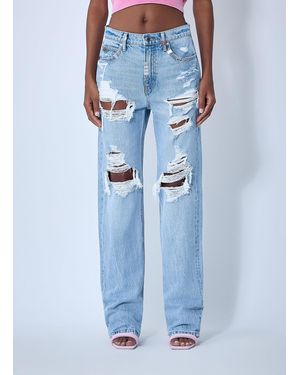 Alexander Wang Distressed Jeans - Blue