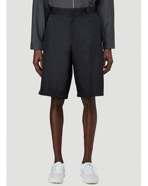 Prada Re-Nylon Bermudas - Black