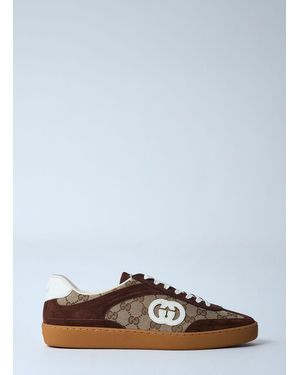 Gucci Interlocking G Sneakers - White