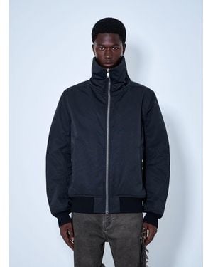 Rick Owens Tower Dracuflight Bomber Jacket - Blue