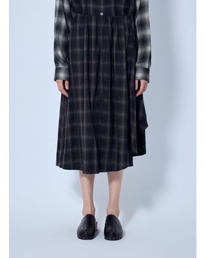 Our Legacy Fan Midi Skirt - Blue