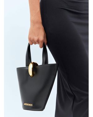 Jacquemus Le Petit Bambola Bucket Bag - Black