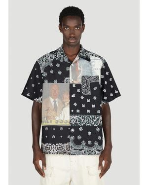 Children of the discordance Yagi Graphic Print Shirt - Grey