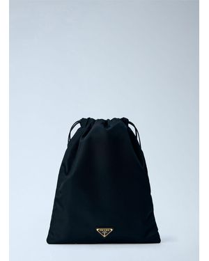 Prada Wish Re-nylon Pouch - Blue