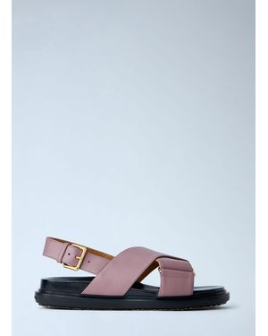 Marni Fussbett Sandal - White