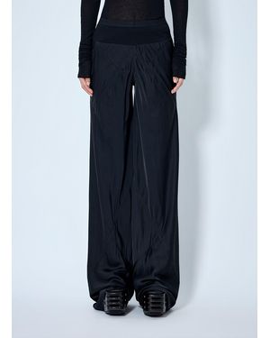 Rick Owens Bias Wide-Leg Pants - Blue