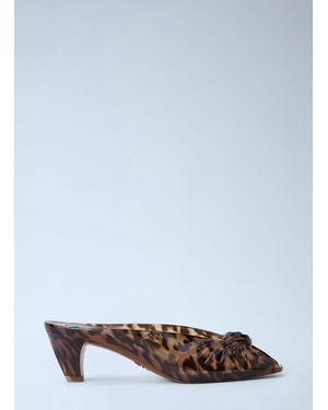 Chloé Jelly Mules - White