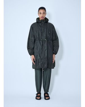 The North Face x Cecilie Bahnsen Hooded Parka In Technical Fabric - Blue