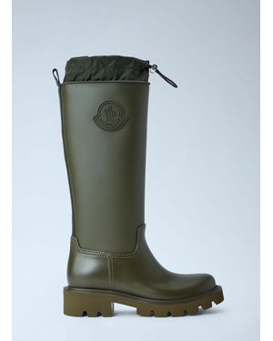 Moncler Kickstream High Rain Boots - Green