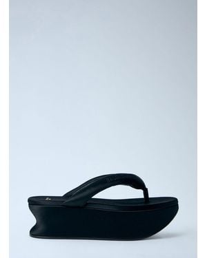 Balenciaga Gaeta Thong Sandals - Blue