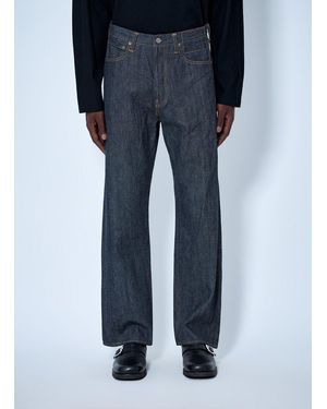 Visvim Social Sculpture 01 Wide Mud Jeans - Blue