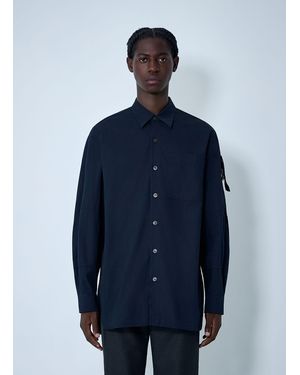 Dries Van Noten Button-Down Shirt - Blue