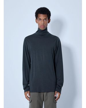 Rier Polar Jersey Turtleneck - Blue