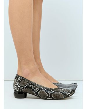 paula canovas del vas Diablo メリージェーン 36 Paula Canovas Del Vas Black Diablo Ballerina Flats Paula