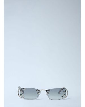 Prada Logo Hardware Sunglasses - Blue