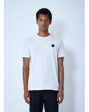 Moncler Logo Motif T-shirt - White