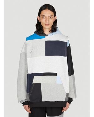 (DI)VISION (Di)Construct Hooded Sweatshirt - Blue