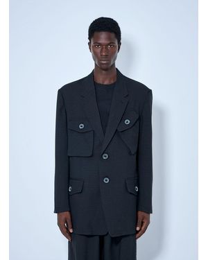 Y-3 Sport Uniform Chore Blazer - Blue