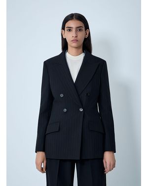 Gucci Double-Breasted Blazer - Blue
