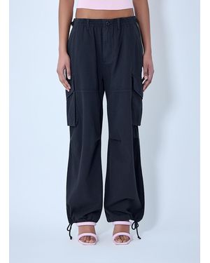 Alexander Wang Drawstring Cargo Pants - Blue
