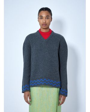 Marni Roundneck Sweater - Blue