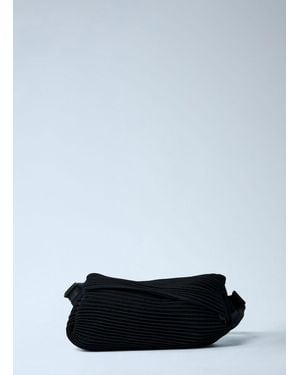 Pleats Please Issey Miyake Pleated Crossbody Bag - Black