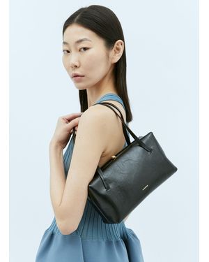 Jil Sander Small Goji Handle Bag - Blue