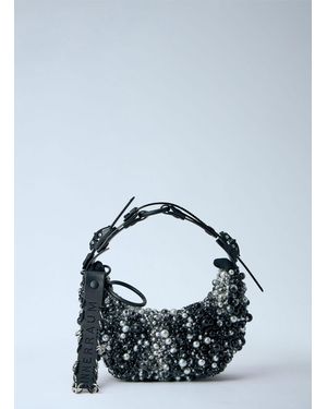 Innerraum Object Hm0 Small Pearls Handbag - Blue