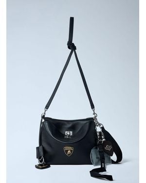 Balenciaga x Lamborghini Small Rodeo Shoulder Bag - Blue