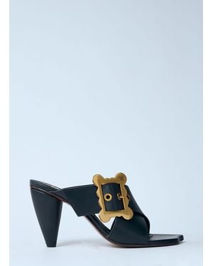 Vivienne Westwood Belt Mule Heels - Blue