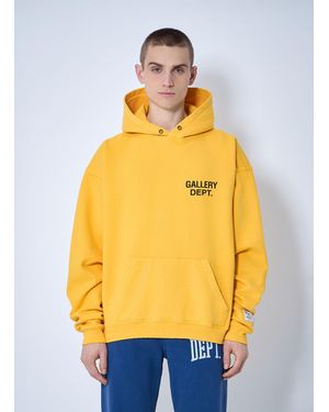 GALLERY DEPT. 90S Hooded Sweatshirt - Yellow