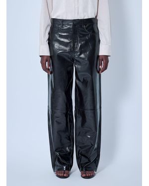Rohe Bruun Lacquer Baggy Pants - Blue