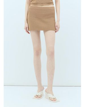 AYA MUSE Agos Mini Skirt - White