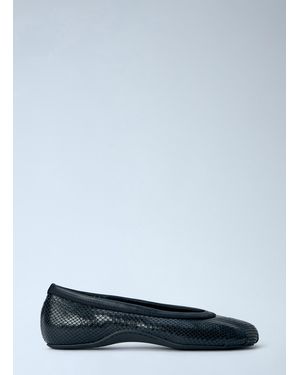 Dries Van Noten Mesh Ballet Flats - Black