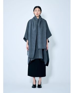 TOTEME Doublé Scarf Coat - Blue