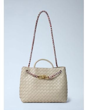 Bottega Veneta Small Andiamo Handbag - Blue