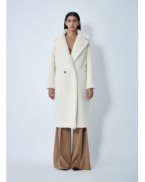 Max Mara Tedgirl Coat - White
