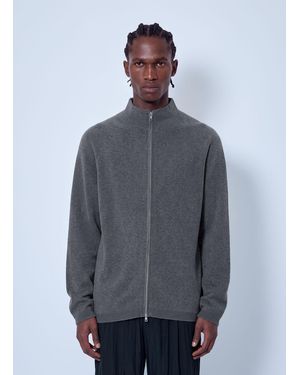 Our Legacy Line Zip Cardigan - Blue