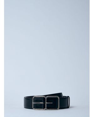 Saint Laurent Double Frame Belt - Blue