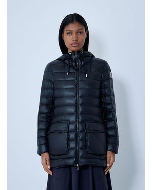 Moncler Jasmin Short Parka Jacket - Blue