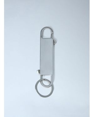 Rick Owens Stainless Steel Key Holder - Blue