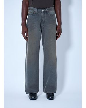 Ssstein Loose Denim Jeans - Blue