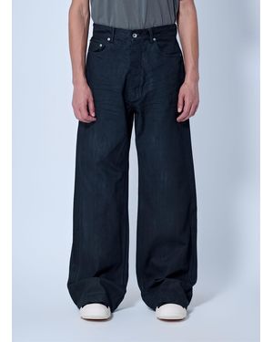 Rick Owens Tower Geth Jeans - Blue