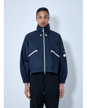 Moncler Marmacy Hooded Rain Jacket - Blue