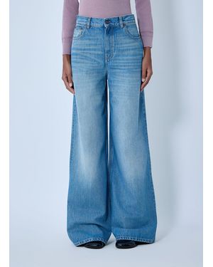 Chloé Chloã High-Rise Denim Jeans - Blue