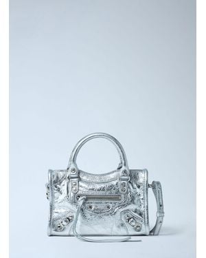 Balenciaga Mini Le City Handbag - Blue