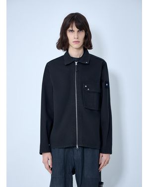 Stone Island Zip-front Overshirt - Blue