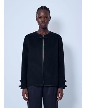 Rohe Double-Faced Wool Pankou Jacket - Blue