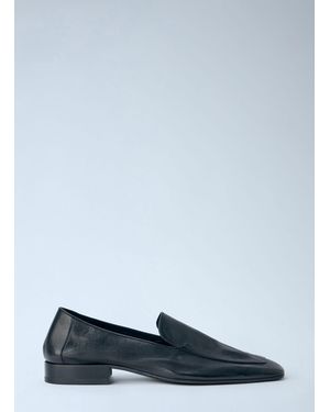 Dries Van Noten Leather Loafers - Blue